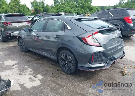 2017 Honda Civic Ex-L z USA, uszkodzony, nr VIN SHHFK7H78HU412452